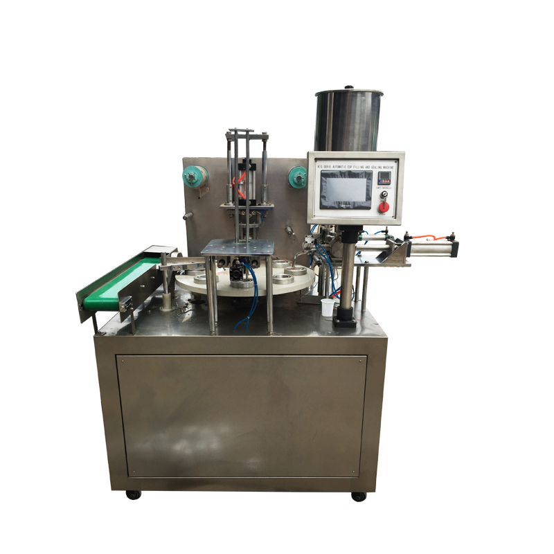 全自动转盘式封杯机KIS-900